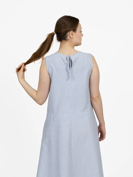 Assembly Line / Printed Sewing Pattern / Drop-Waist Dress | Oak Fabrics Assembly Line / Printed Sewing Pattern / Drop-Waist Dress | Oak Fabrics