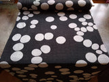 Organic Brushed Jacquard Knit / About A Dot / Black