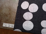 Organic Brushed Jacquard Knit / About A Dot / Black