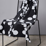 Organic Brushed Jacquard Knit / About A Dot / Black