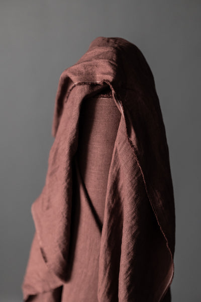Laundered Linen / Oxblood