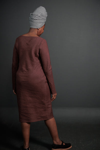 Laundered Linen / Oxblood