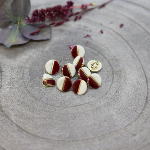 Wink Buttons / 9mm / Set of 6 / Various
