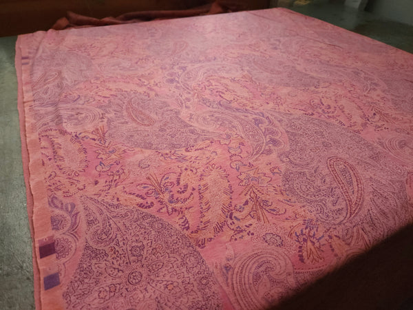 Jersey Knit / Pink Paisley