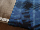 Yarn Dyed Twill Weave / Azure Plaid