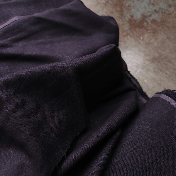 Stretch Linen Viscose / Dark Indigo