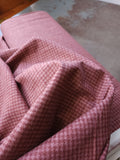 Cotton Flannel / Rose Houndstooth