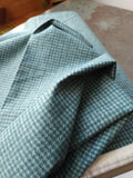 Cotton Flannel / Teal Houndstooth