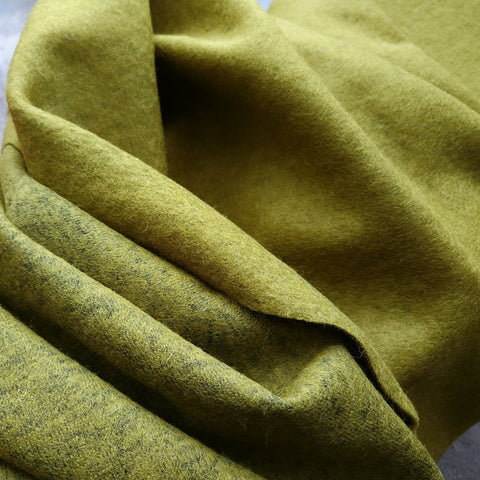 Sweater Knit / Mottled Chartreuse