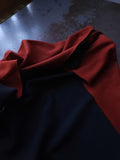 Reversible Merino Wool Knit / Chili / Black