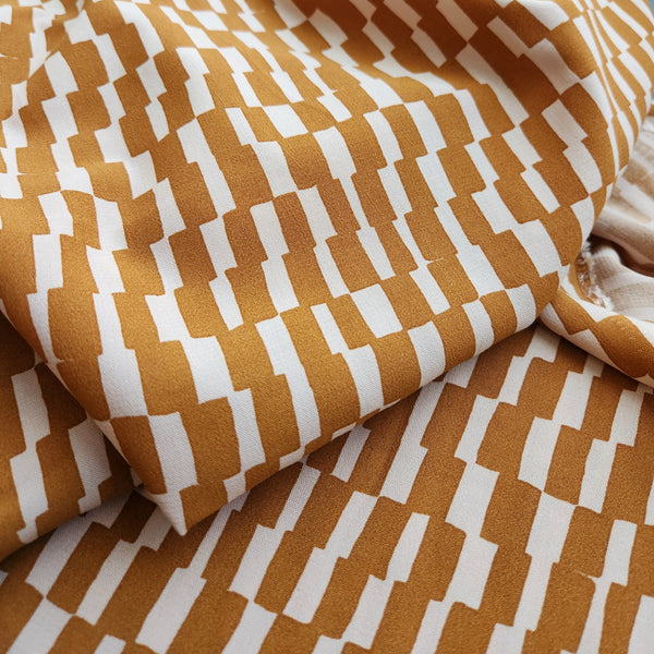 Viscose Challis / Stacks / Ochre