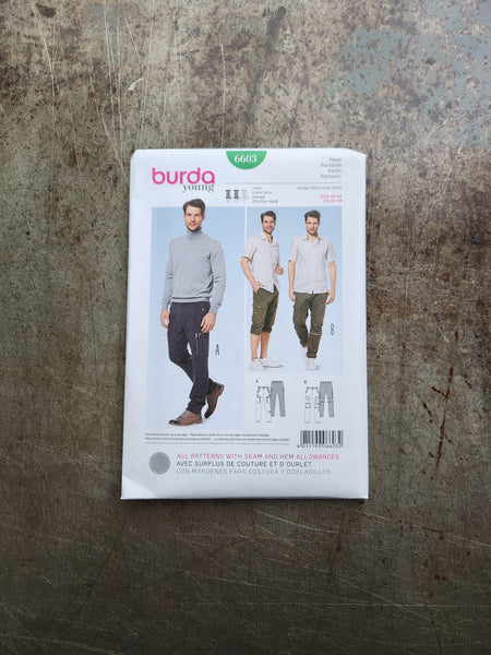 6603 Mens Cargo Pants + Shorts