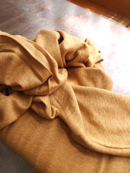 Fine Linen Knit / Mustard