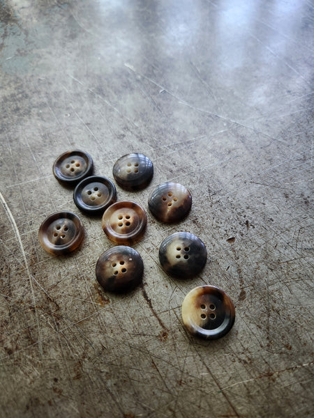 Horn Buttons / 20mm / Billiards Room