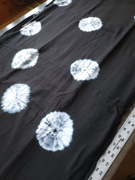 Indian Cotton / Big Shibori Dot