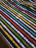 Indian Cotton / Brite Stripe