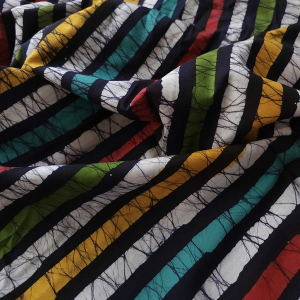 Indian Cotton / Brite Stripe