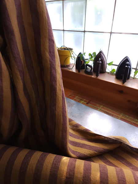 Laundered Linen / Hazel Stripe