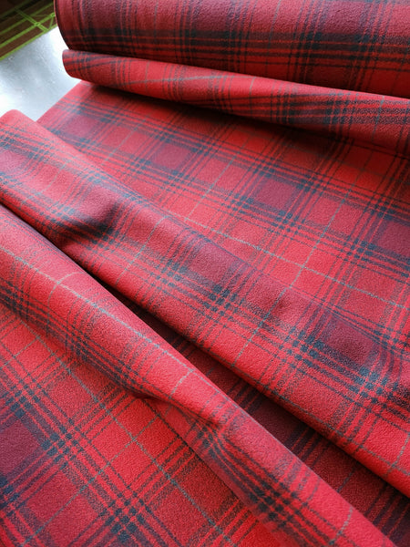 Yarn Dyed Flannel / Strawberry Plaid