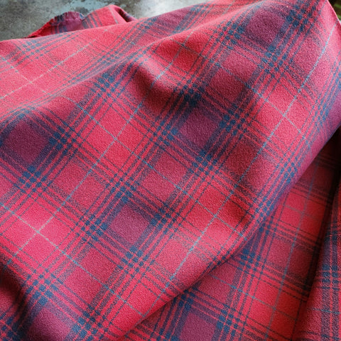 Yarn Dyed Flannel / Strawberry Plaid