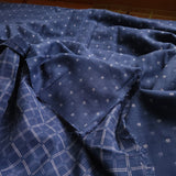 Reversible Double Gauze / Yoku Blue