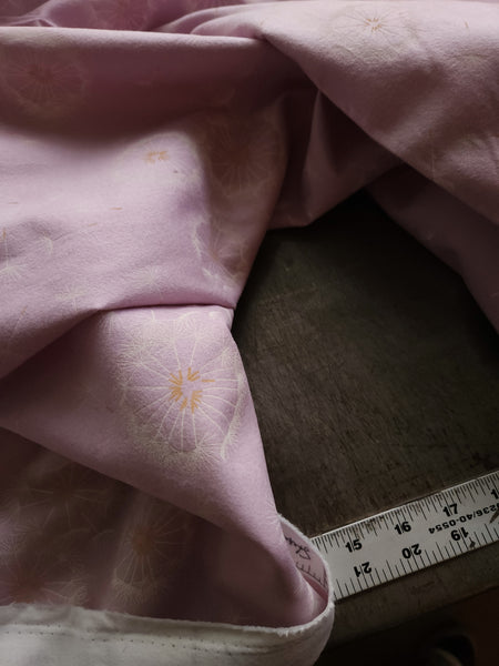 Double Brushed Flannel / Lilac Dandelion