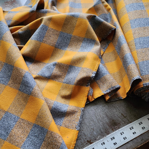 Yarn Dyed Flannel / Buffalo Gold