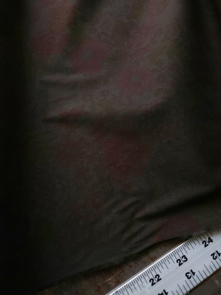 Japanese Cotton Print / Floral Overdye