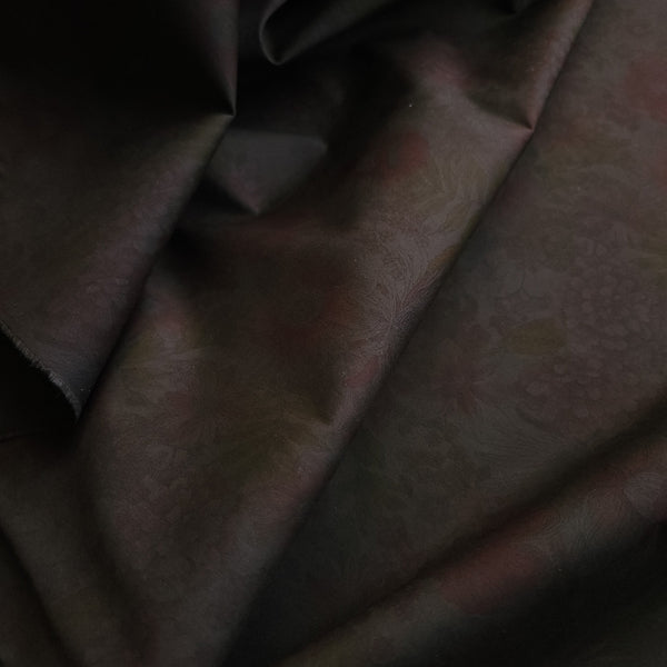 Japanese Cotton Print / Floral Overdye