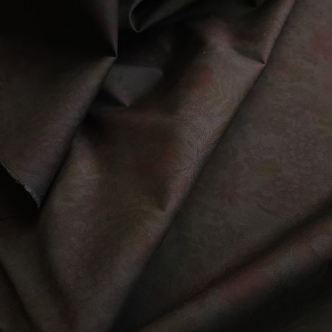Japanese Cotton Print / Floral Overdye