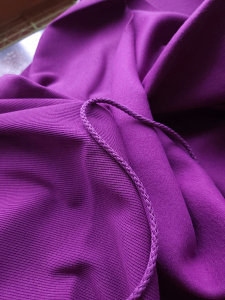 Organic Sweatshirt Fleece / Orchid