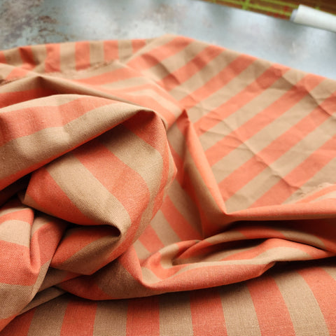 Organic Cotton Linen Stripe / Hampstead