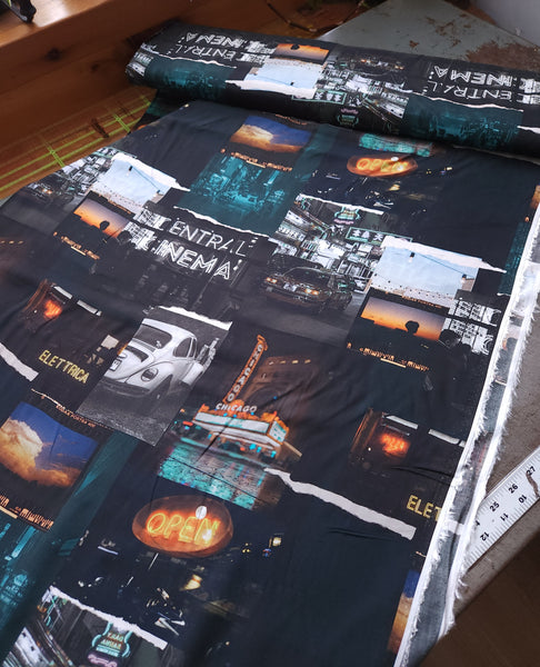 Viscose Challis / City Snaps