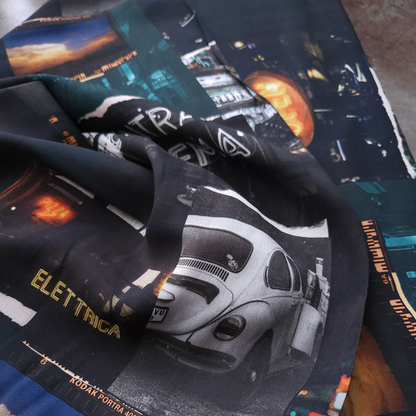 Viscose Challis / City Snaps