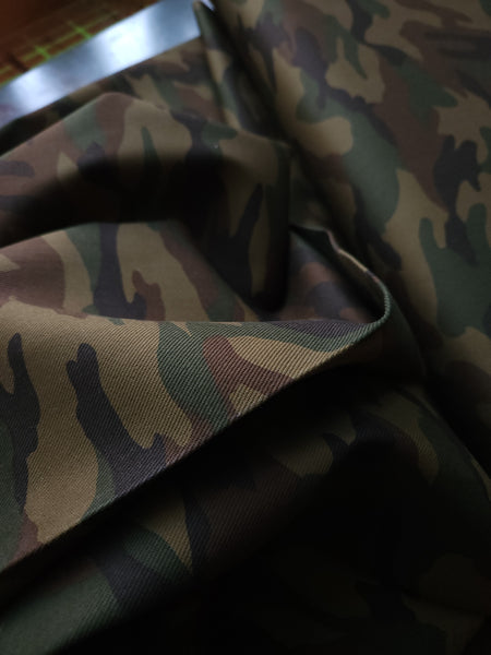 Japanese Cotton Twill / Camo