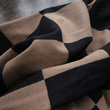 Organic Brushed Knit / Black Camel