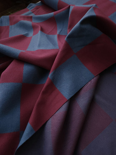 Organic Brushed Knit / Thunder Fuchsia