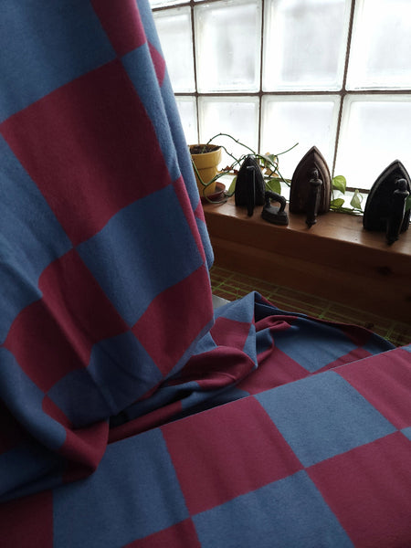 Organic Brushed Knit / Thunder Fuchsia