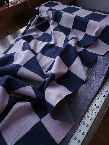 Organic Brushed Knit / Indigo Lilac