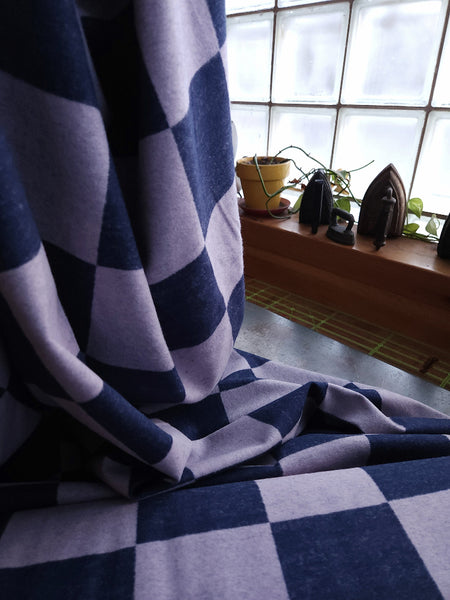 Organic Brushed Knit / Indigo Lilac