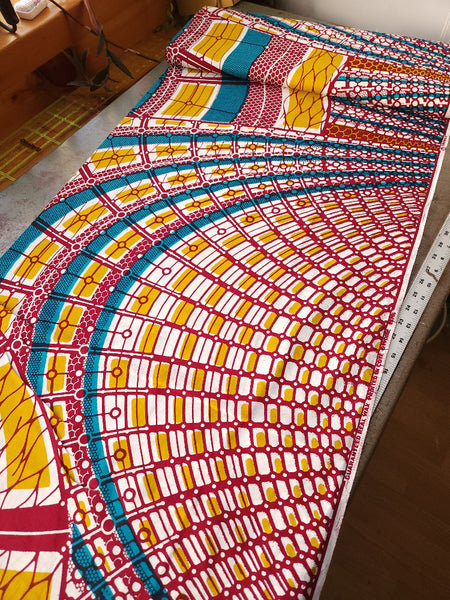 African Wax Print / Grappa Lime