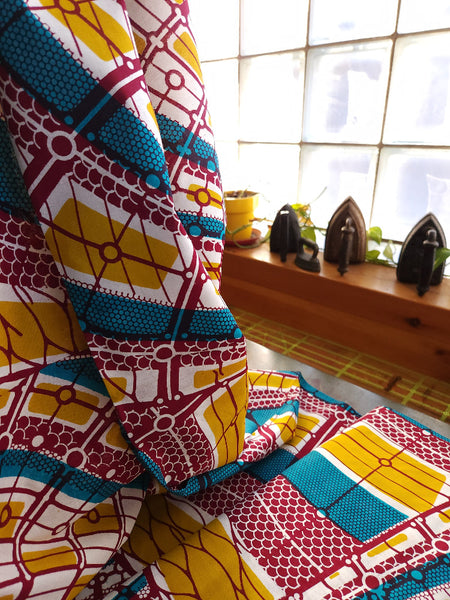 African Wax Print / Grappa Lime