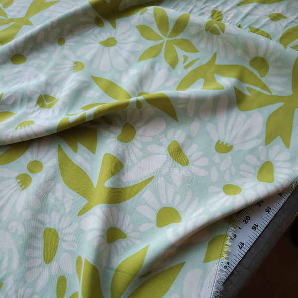 Rayon Challis / Evolve / Pistachio