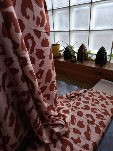 Viscose Twill / Cheetah / Toffee