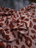 Viscose Twill / Cheetah / Toffee