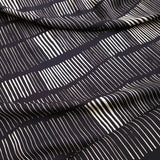 Viscose Twill / Sticks / Black