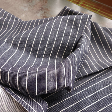 10oz Organic Denim / Wide Stripe