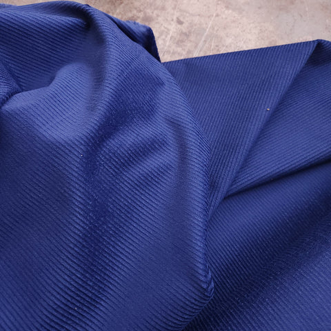 Organic Stretch Corduroy / Cobalt