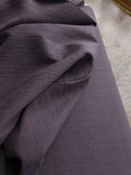 Crinkle Cotton Gauze / Elephant Grey