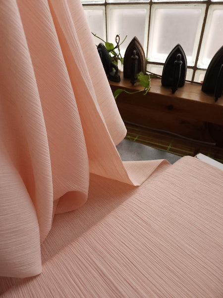 Crinkle Cotton Gauze / Peachskin